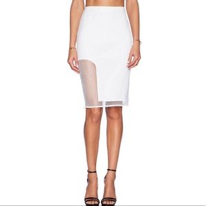 Stylestalker Gateway Skirt White S NWT